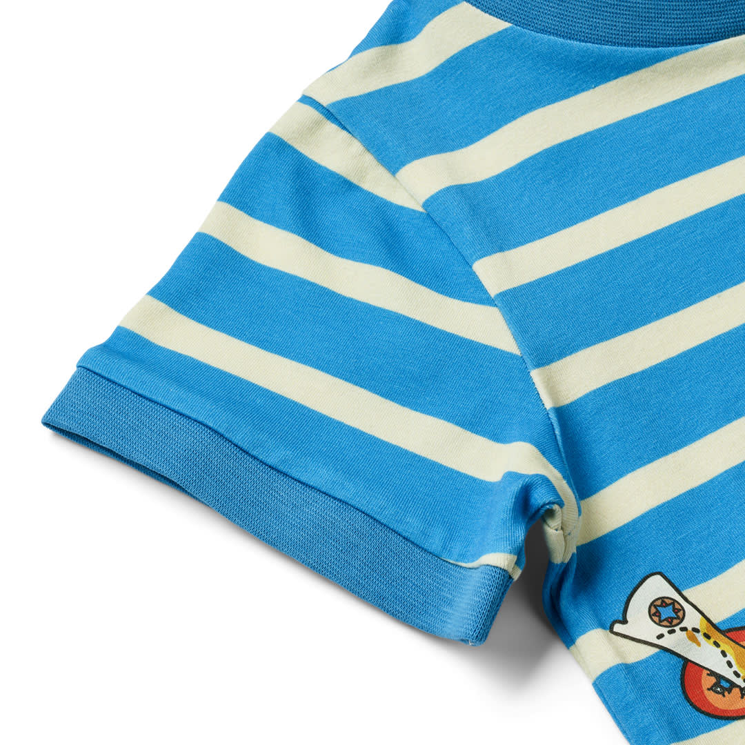 T-shirt med blæksprutte