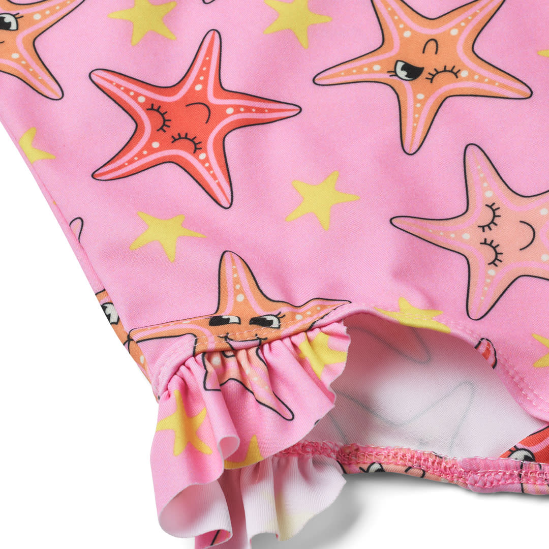 UV50 swimsuit with starfish