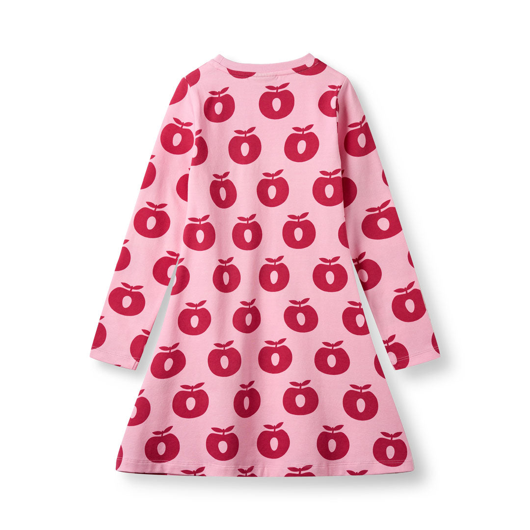 Gown with apples