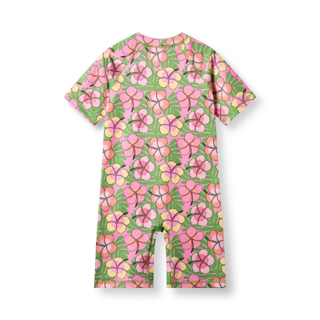 UV50 floral swimsuit