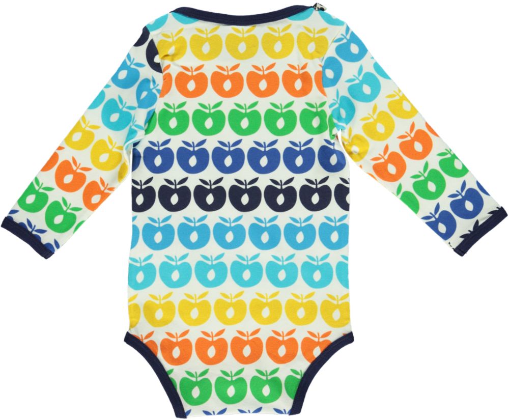 Long-sleeved body with mini apples