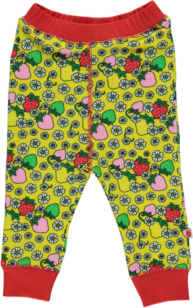 Baby leggings strawberries
