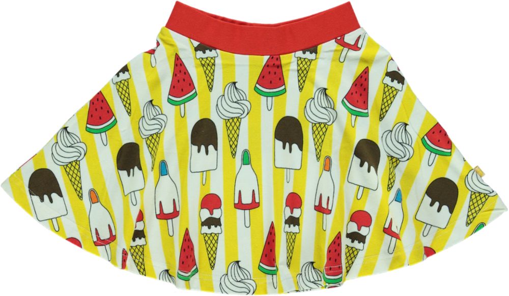 Skirt with ice cream