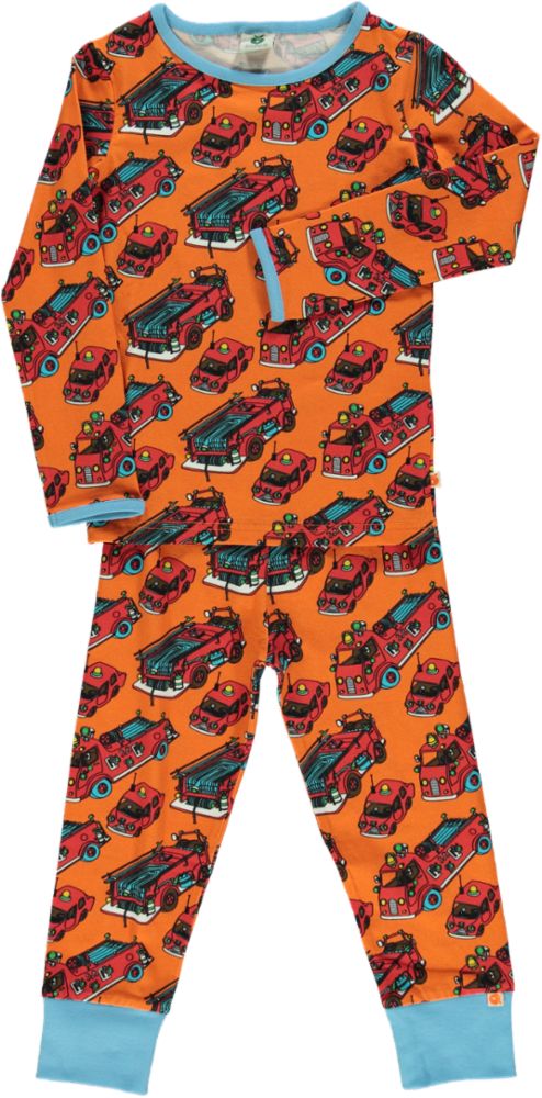Pajamas with fire engines