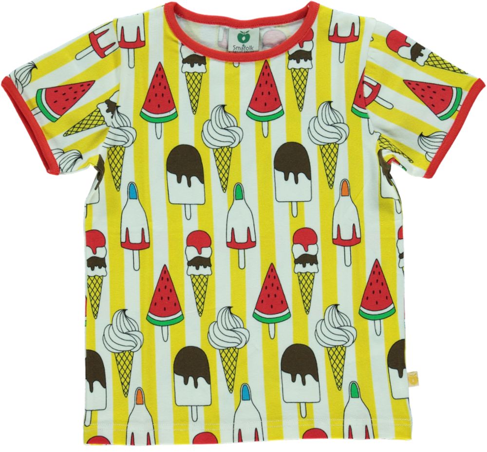 T-shirt with ice cream