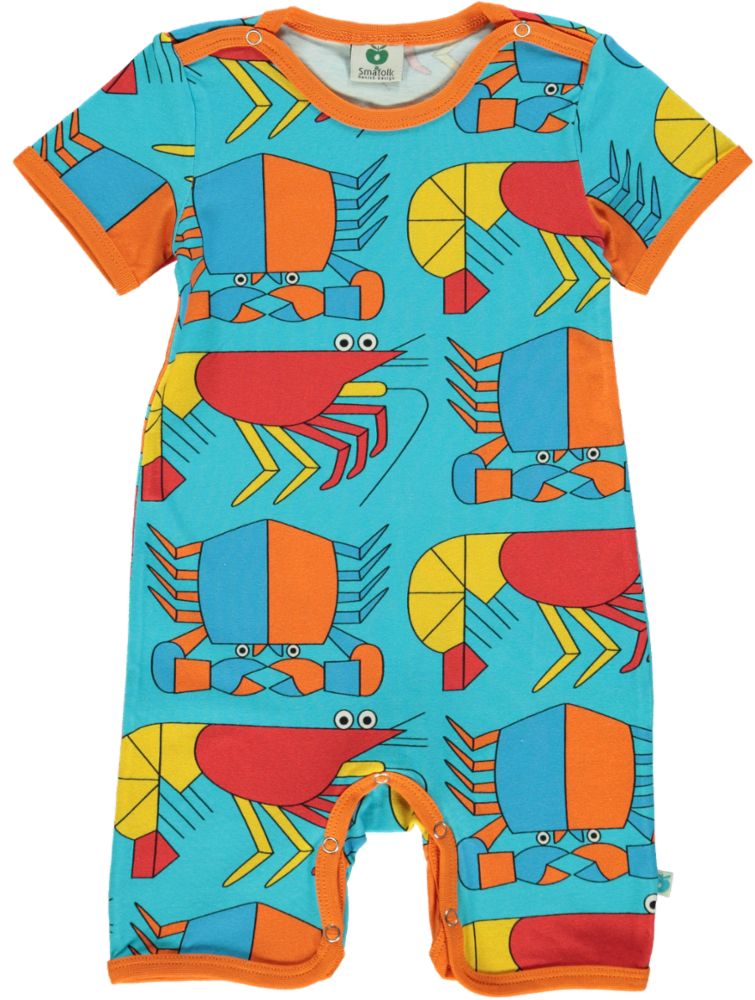 Short-sleeved lobster bodysuit