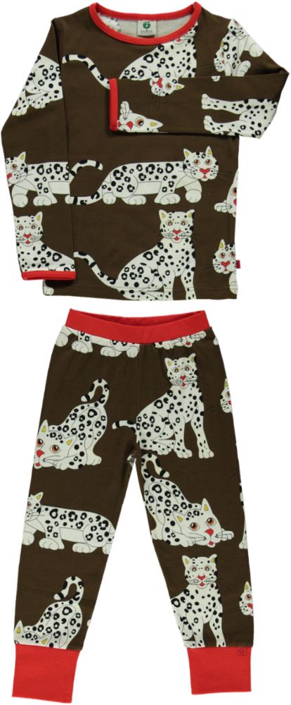 Snow leopard pajamas