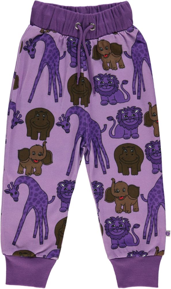 Sweatpants, Giraffe, Lion, Hippo & Elephant