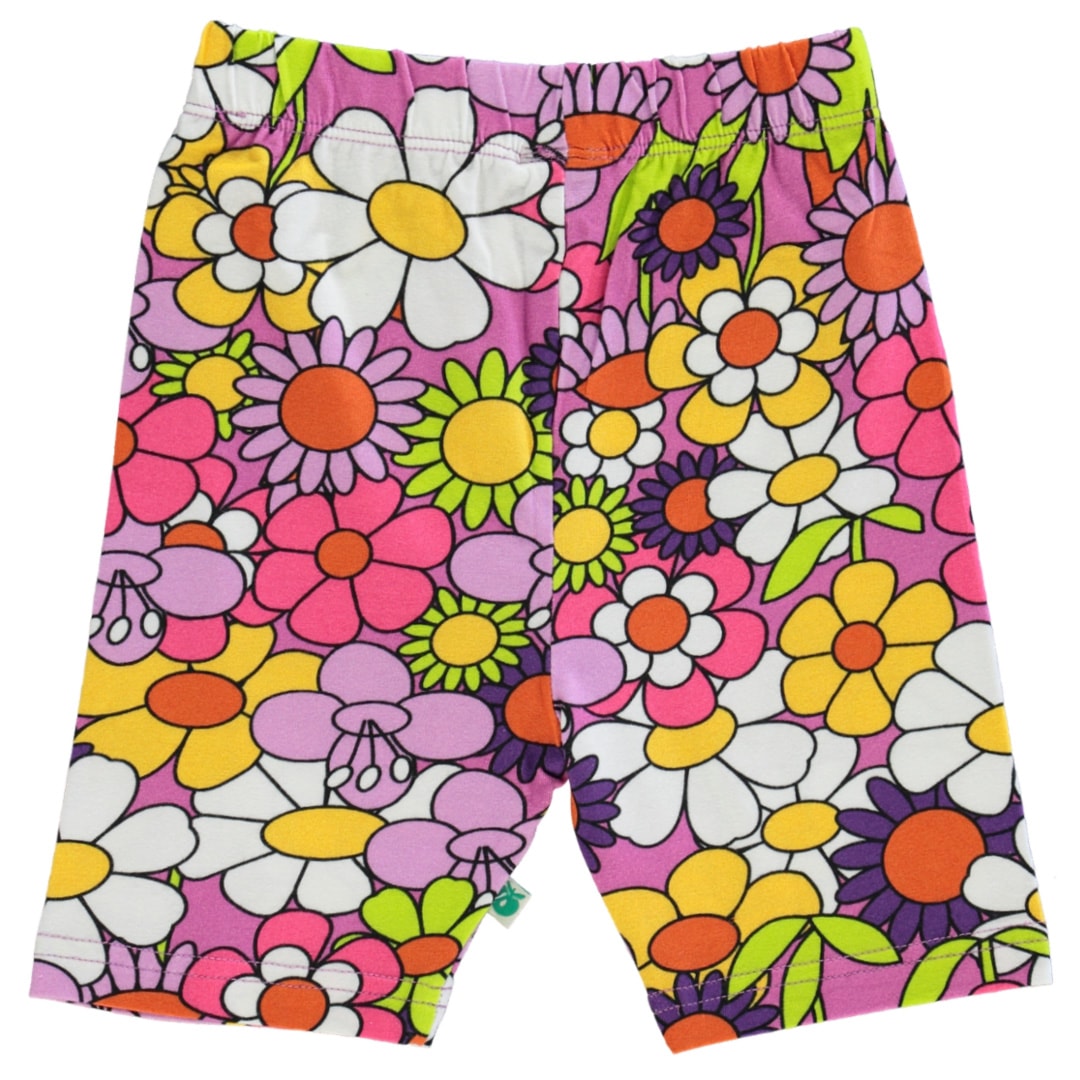 Floral cycling shorts
