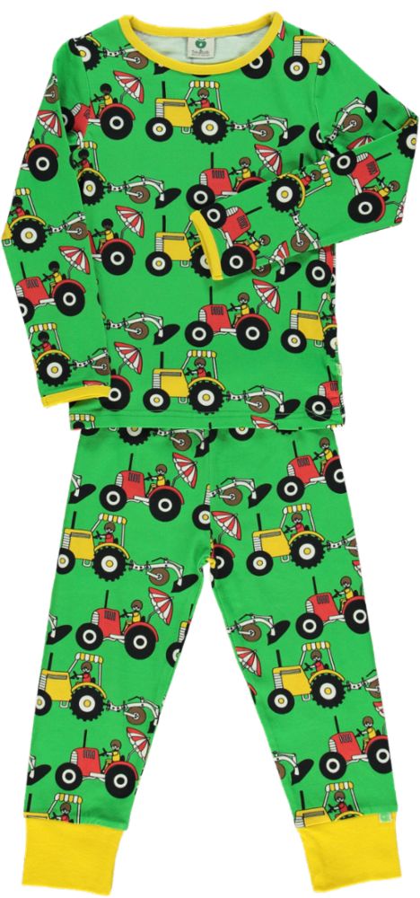 Pajamas with tractors
