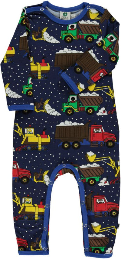 Long-sleeved jumpsuit with snow machines