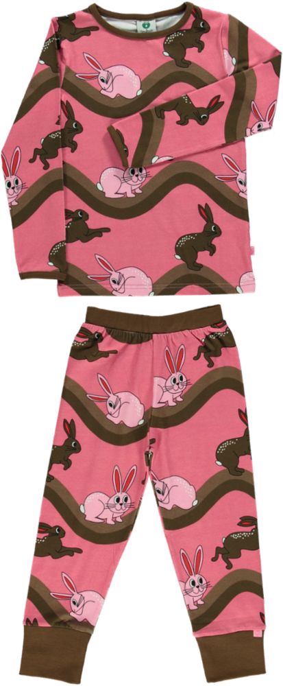 Pajamas with bunnies