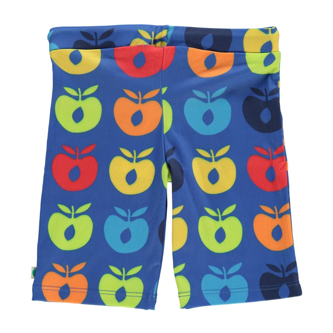 UV50 Swim Trunks with Retro Apples
