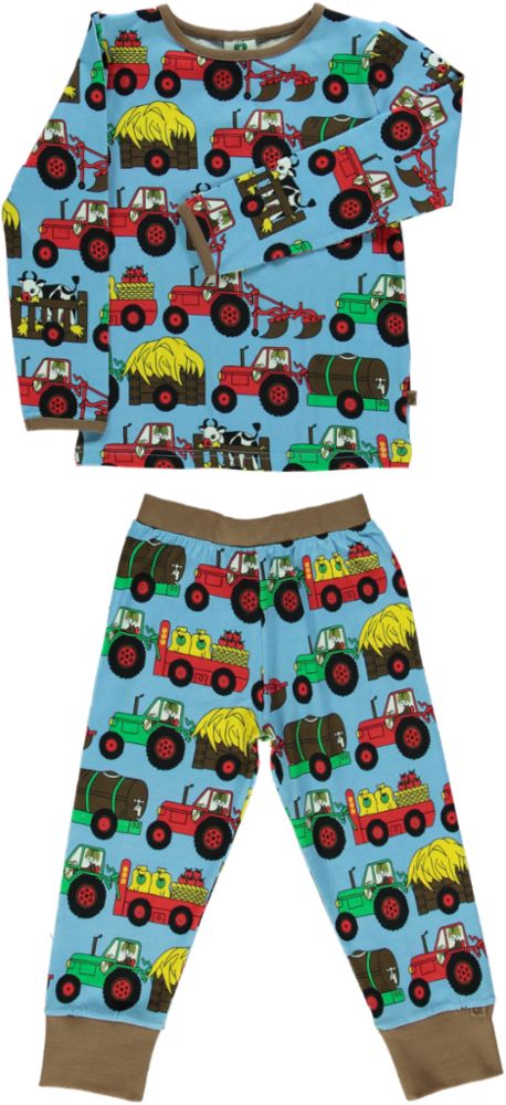 Pyjamas with tractor