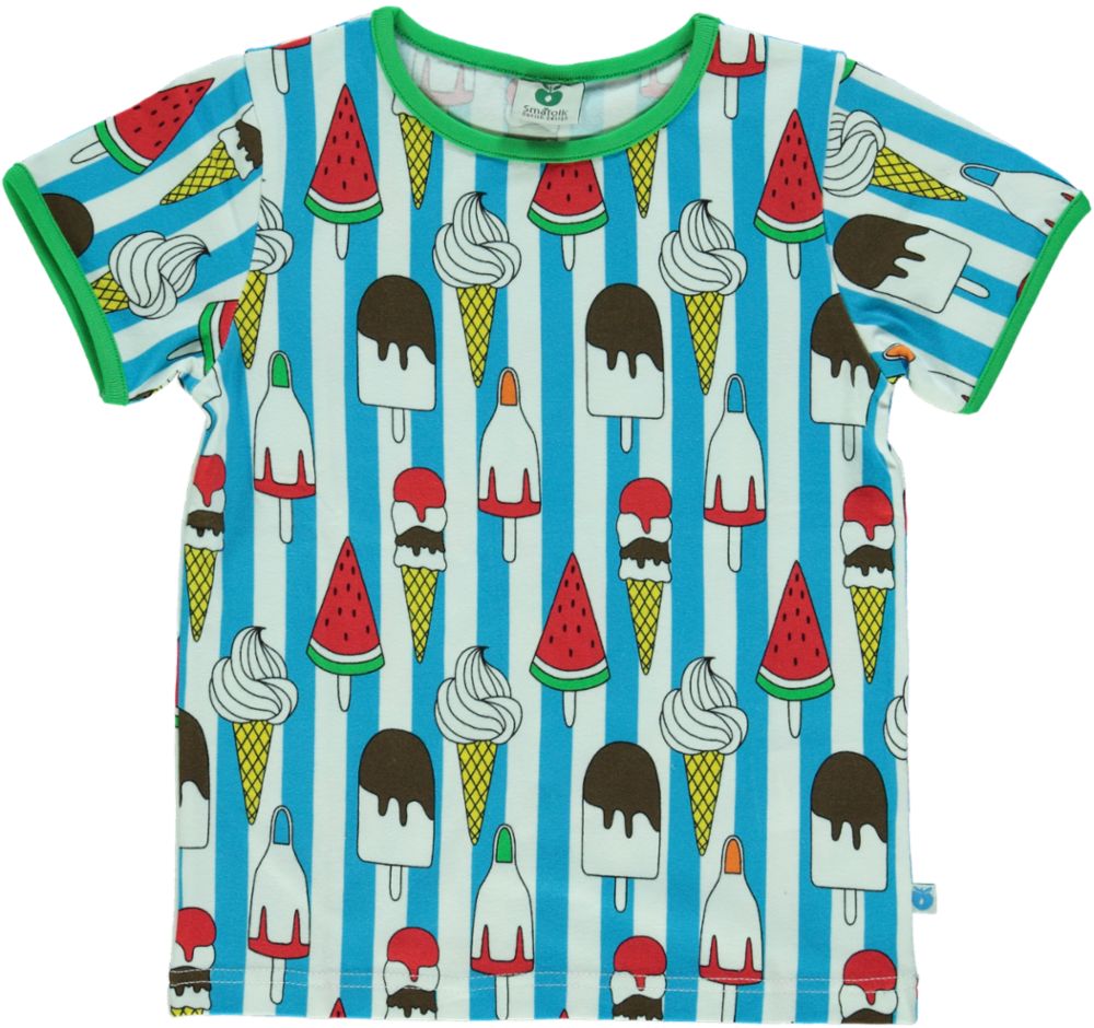 T-shirt with ice cream