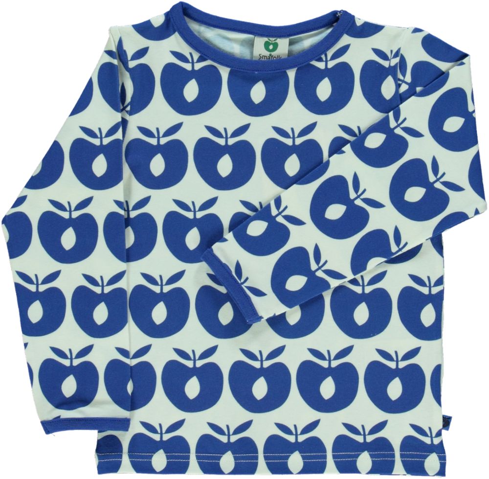 Long-sleeved t-shirt with apples
