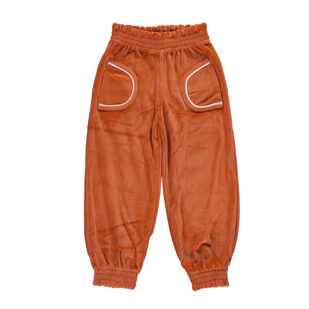 Velour trousers