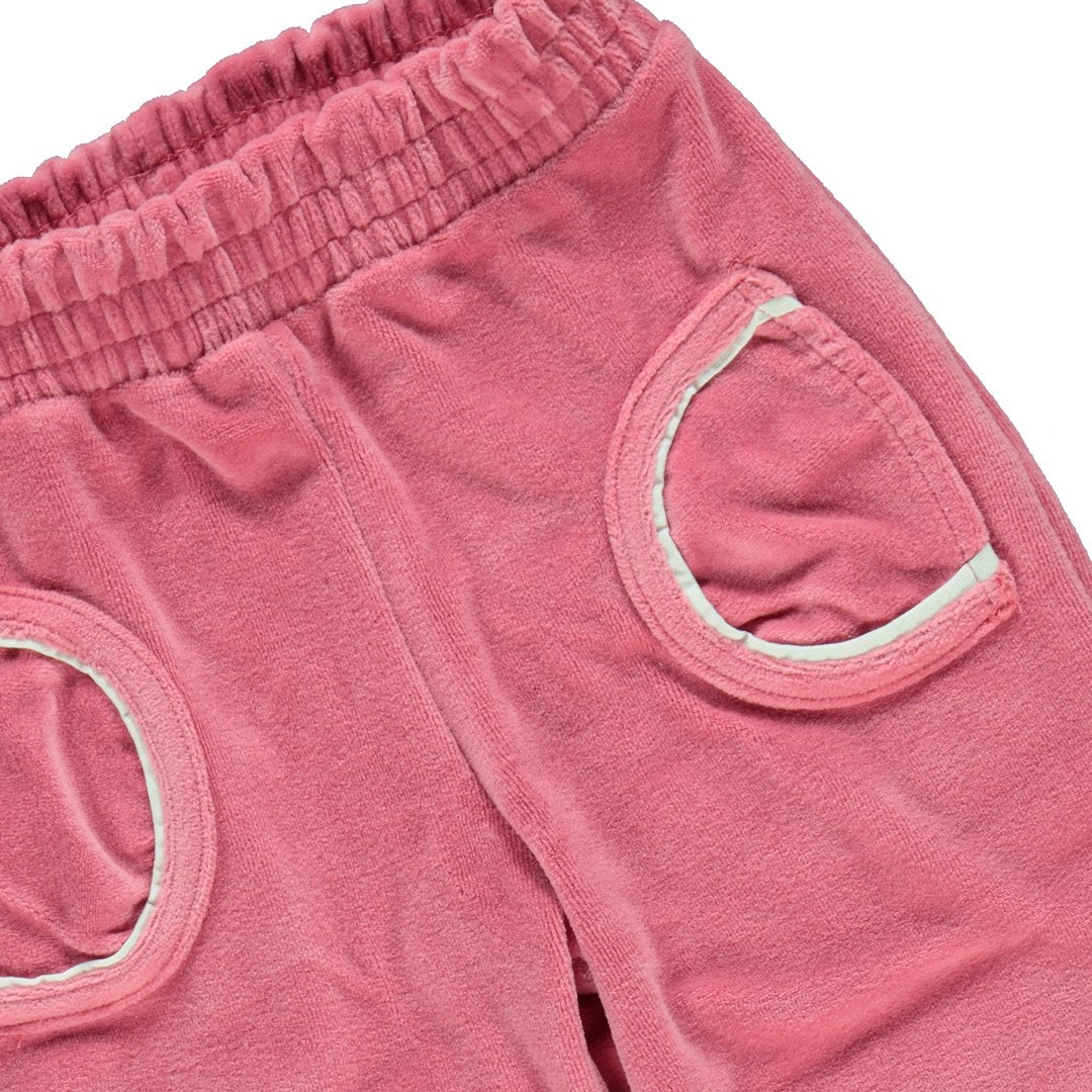 Velour trousers