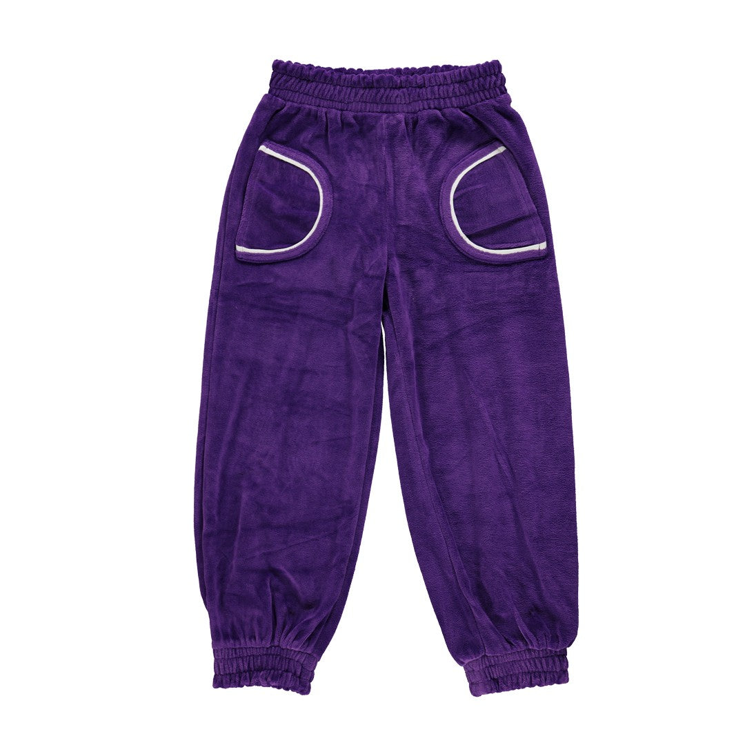 Velour trousers