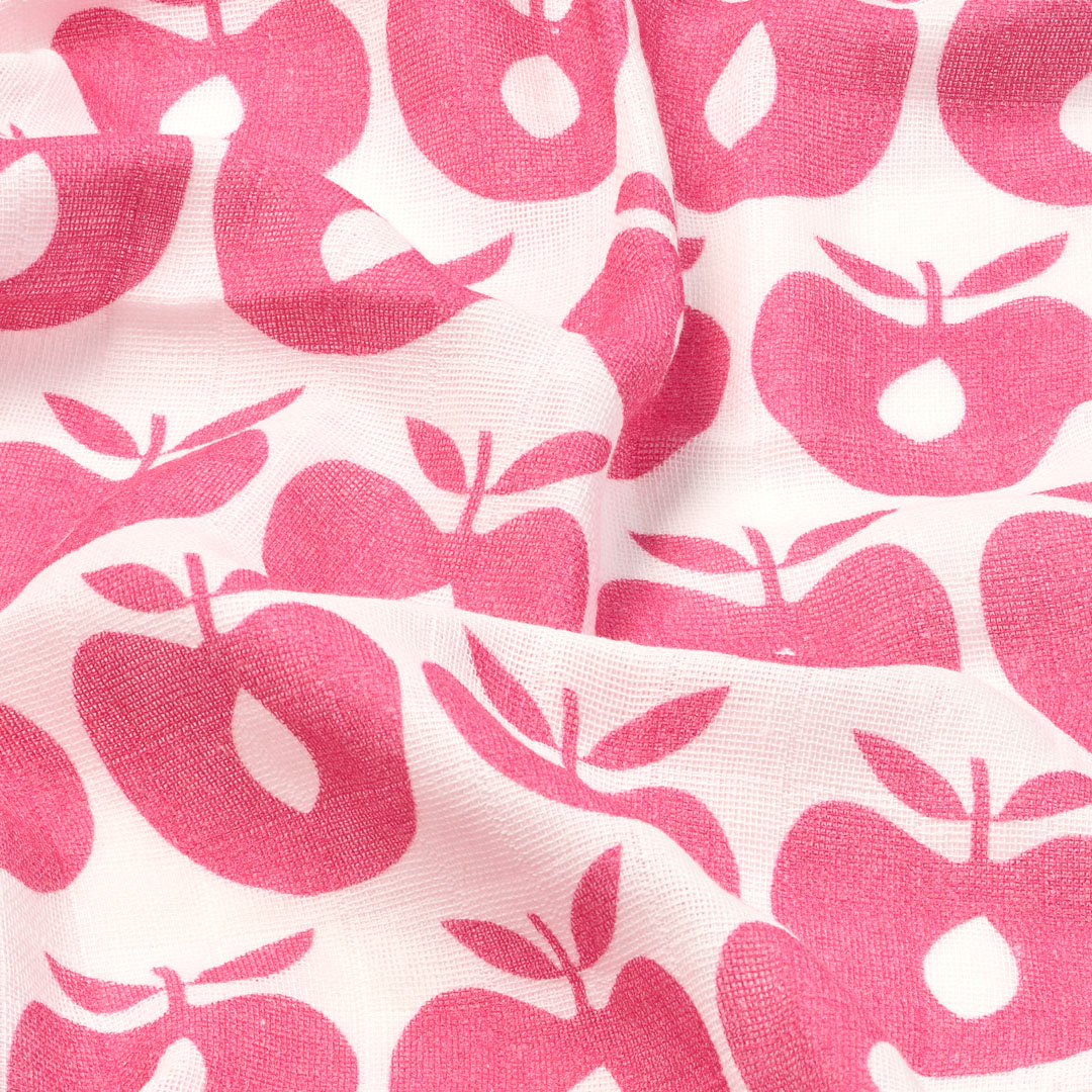 3 packs of apple print cloth diapers