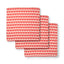 3 packs of apple print cloth diapers