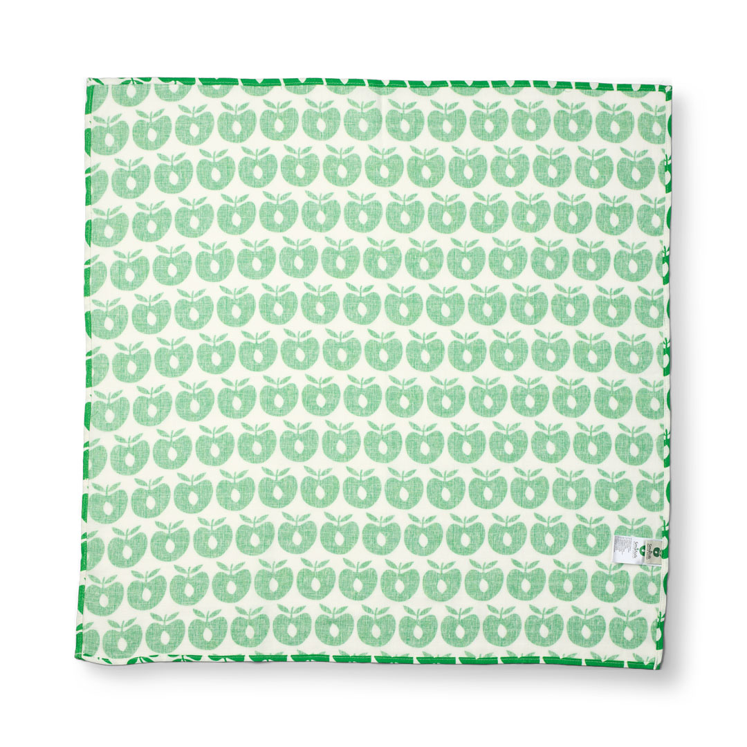 3 packs of apple print cloth diapers