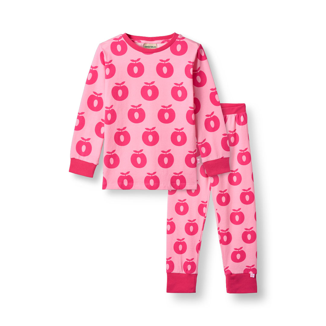Jubilee pyjamas with apples