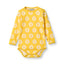 Elstar long-sleeved bodysuit with apples