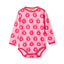 Elstar long-sleeved bodysuit with apples