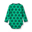 Elstar long-sleeved bodysuit with apples