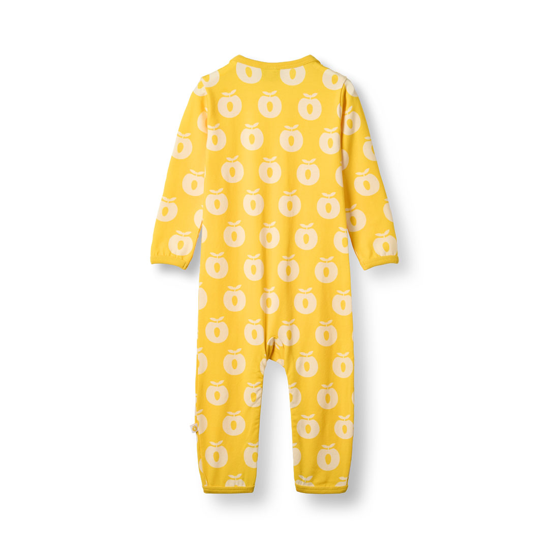 Elstar long-sleeved jumpsuit with apples