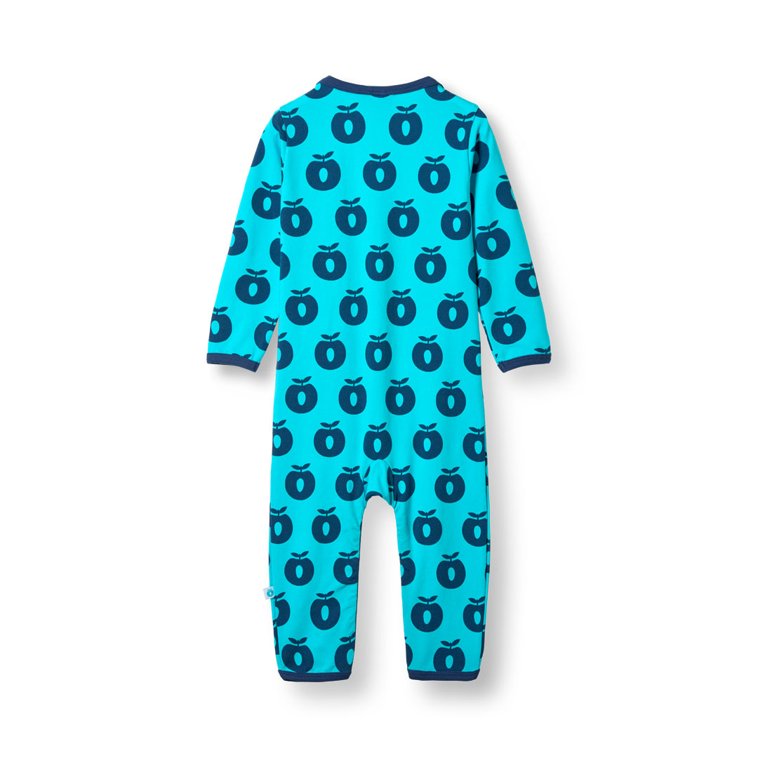 Elstar long-sleeved jumpsuit with apples