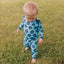 Elstar long-sleeved jumpsuit with apples