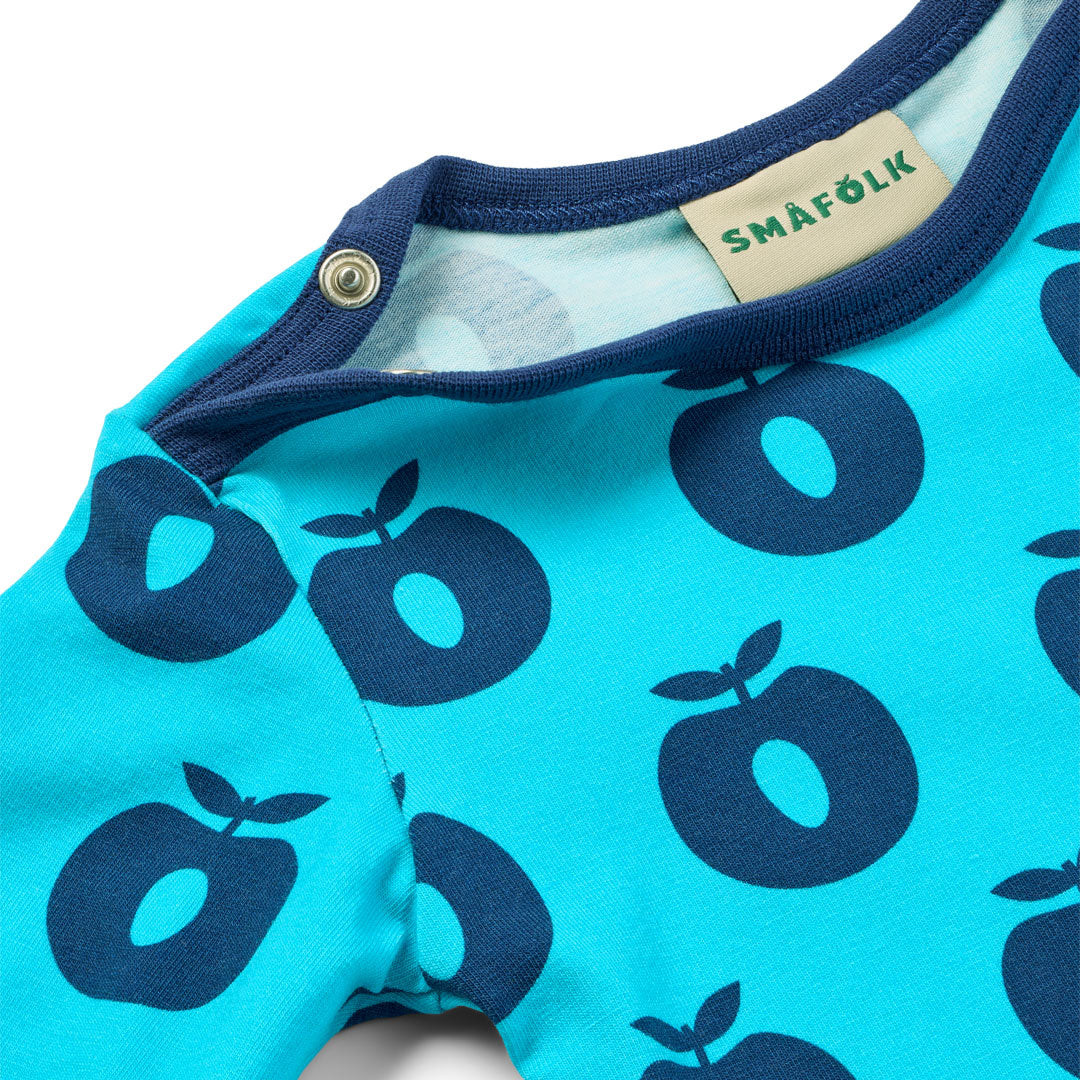 Elstar long-sleeved jumpsuit with apples