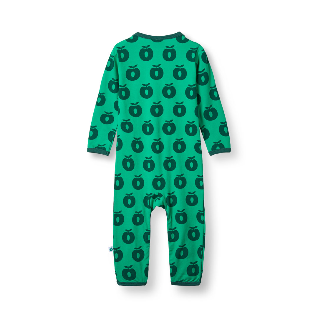 Elstar long-sleeved jumpsuit with apples