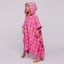 Badeponcho med æbler