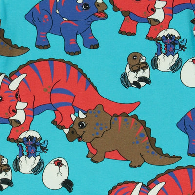 Reversible balaclava with dinosaurs