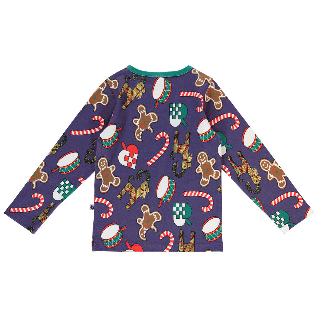 Long-sleeved Christmas top