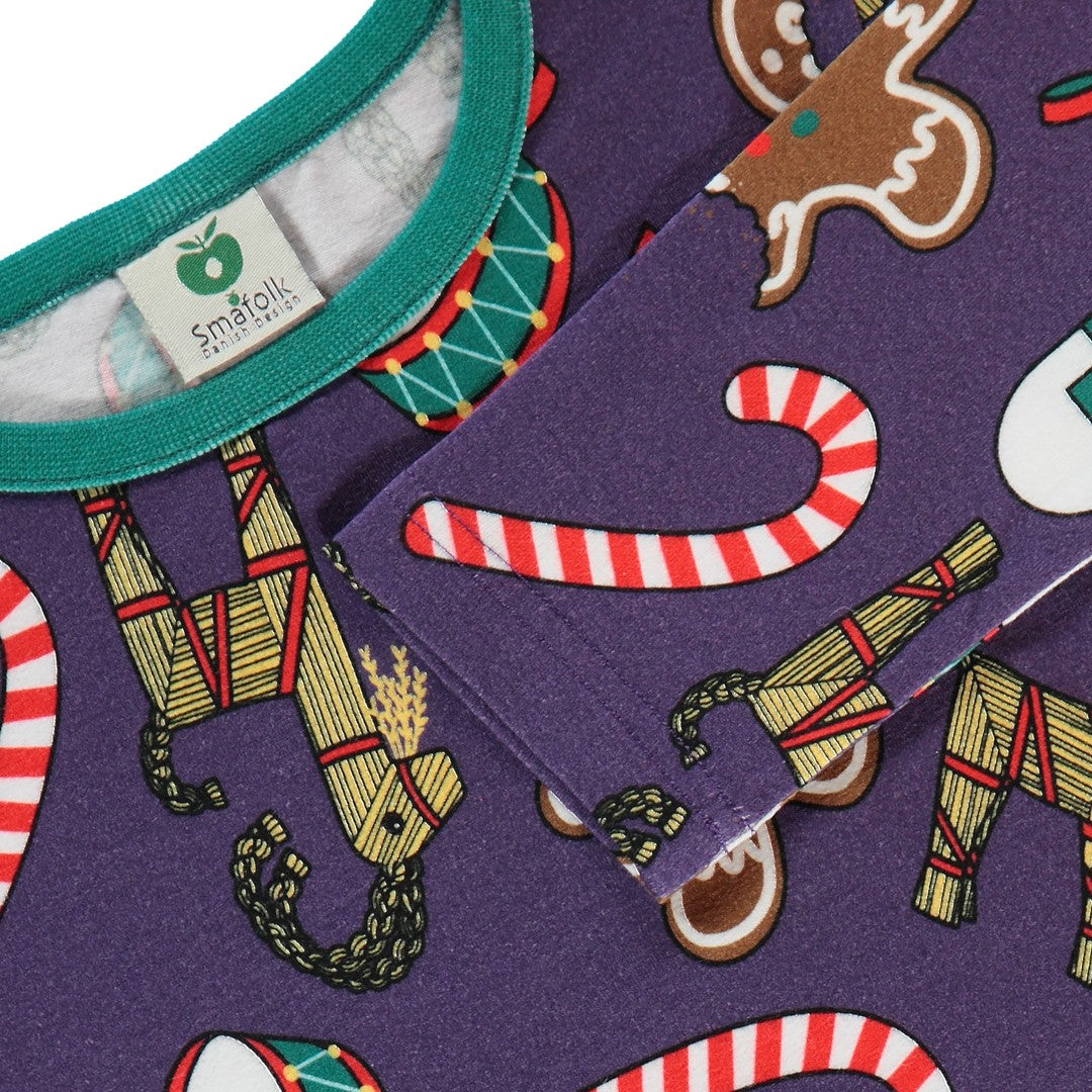 Long-sleeved Christmas top