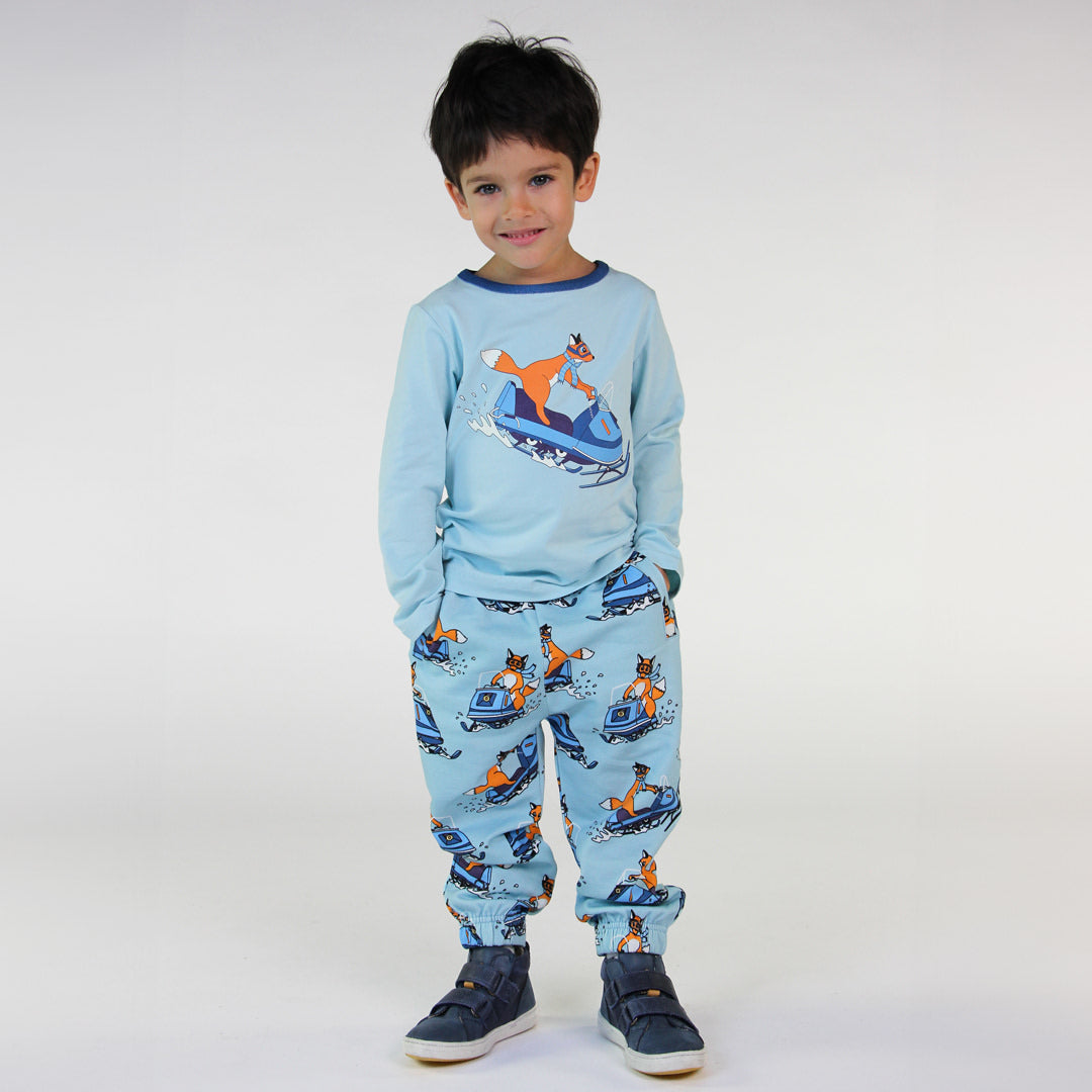 Long-sleeved snowmobile top