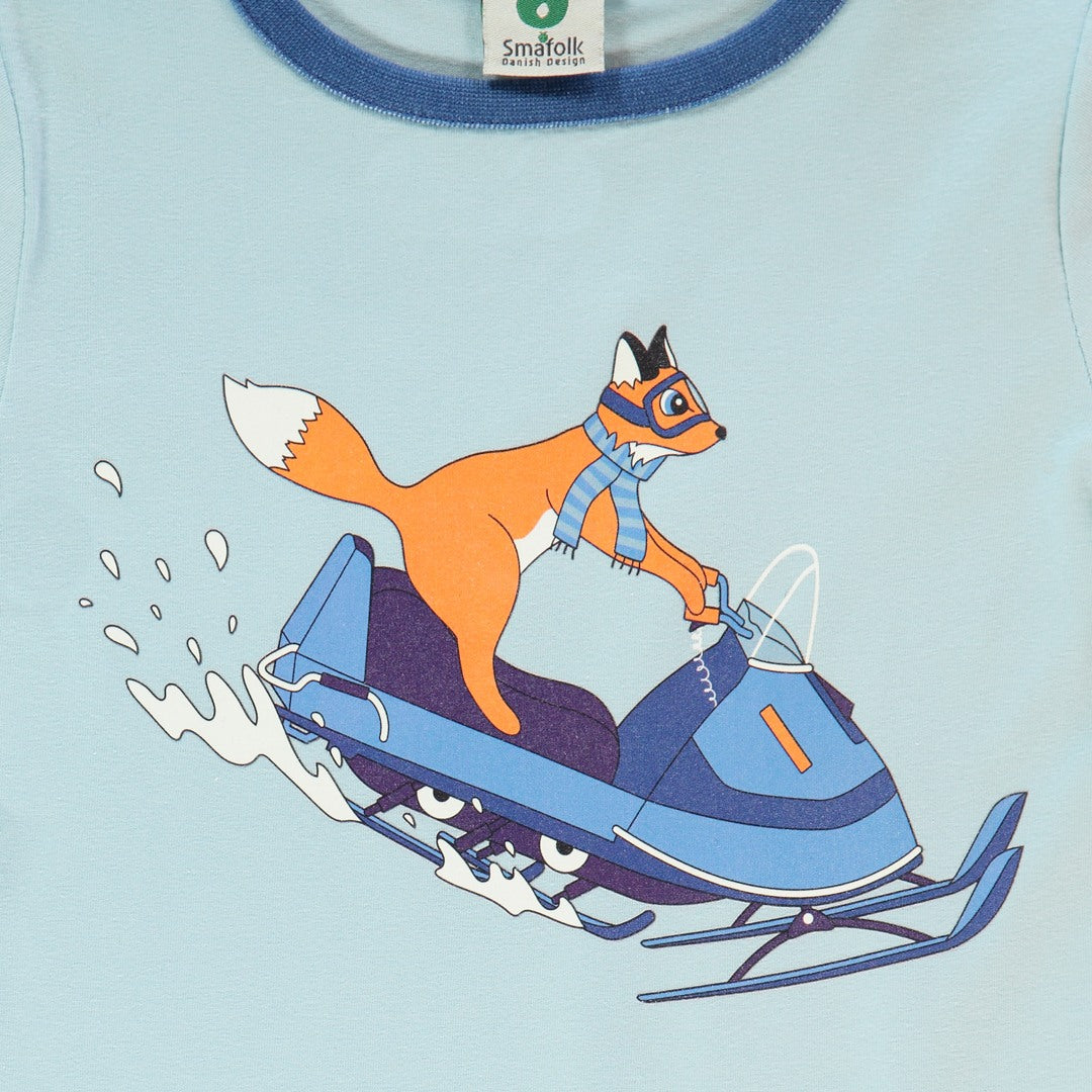 Long-sleeved snowmobile top