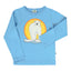 Long-sleeved blouse with polar bears