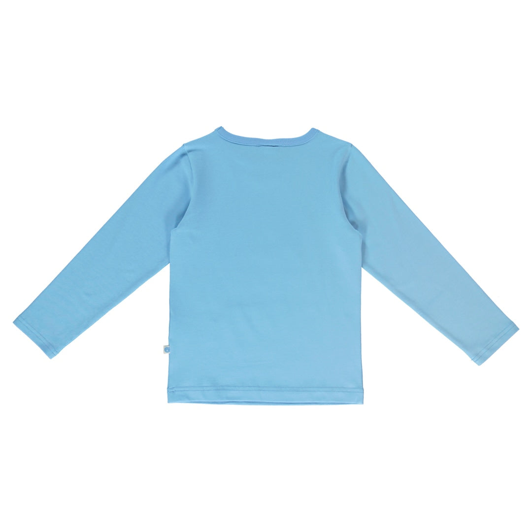 Long-sleeved blouse with polar bears