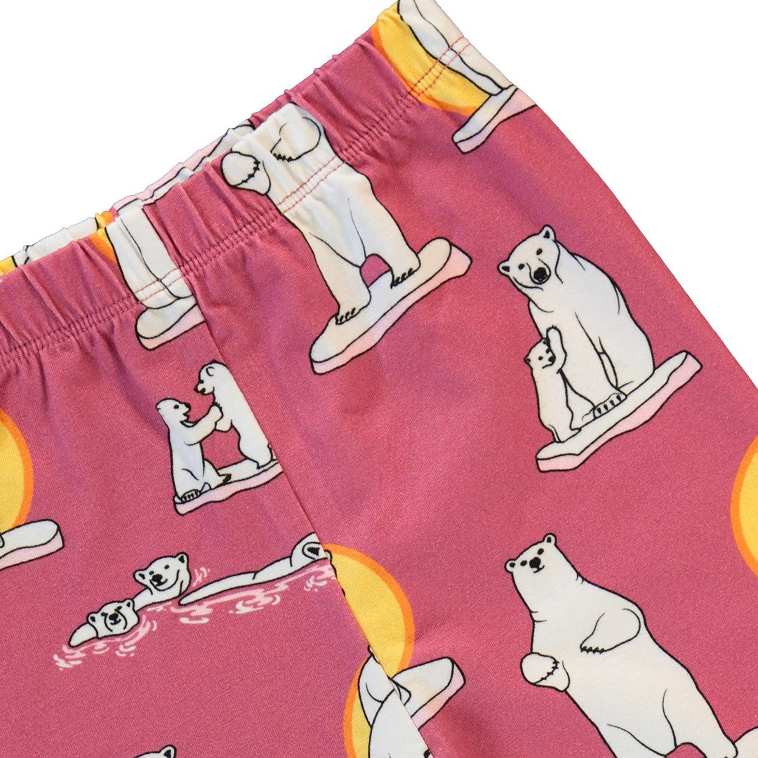 Kids' leggings with polar bears