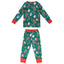 Pajamas with Christmas decorations