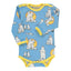 Long-sleeved bodysuit with polar bears