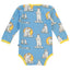 Long-sleeved bodysuit with polar bears