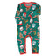 Long-sleeved all-in-one with Christmas decorations