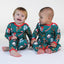 Long-sleeved all-in-one with Christmas decorations