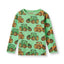 Long-sleeved shirt with tractors